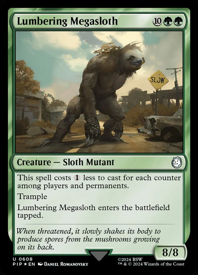 Lumbering Megasloth kaufen - Fallout (608) bei TcG Love