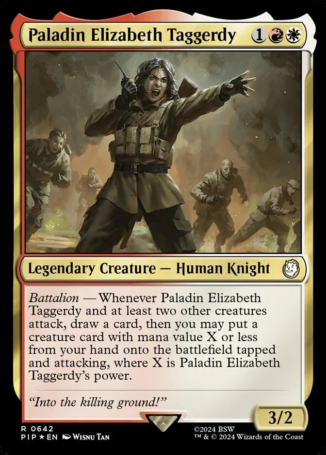 Paladin Elizabeth Taggerdy kaufen - Fallout (642) bei TcG Love