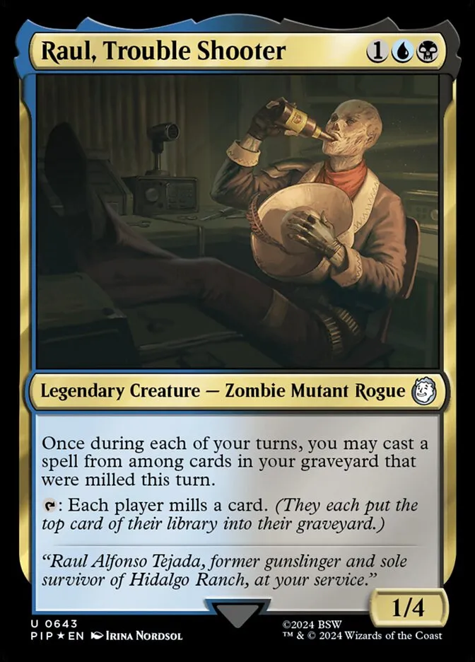 Raul, Trouble Shooter kaufen - Fallout (643) bei TcG Love