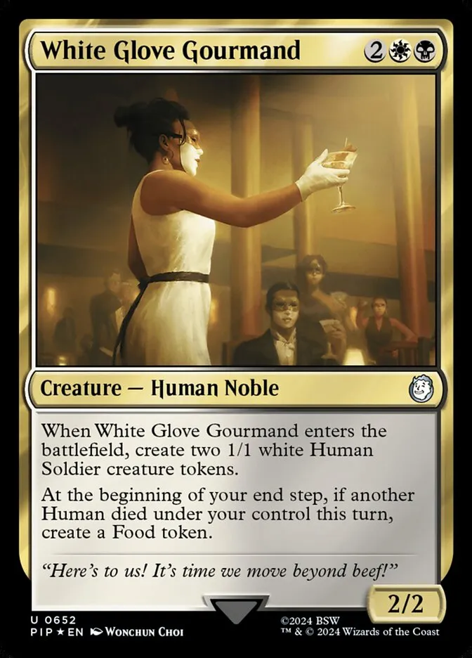 White Glove Gourmand kaufen - Fallout (652) bei TcG Love