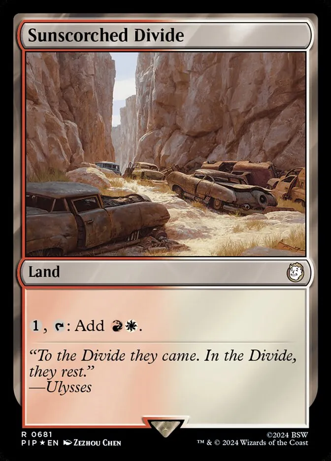 Sunscorched Divide kaufen - Fallout (681) bei TcG Love