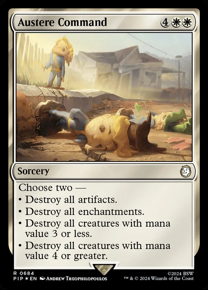 Austere Command kaufen - Fallout (684) bei TcG Love