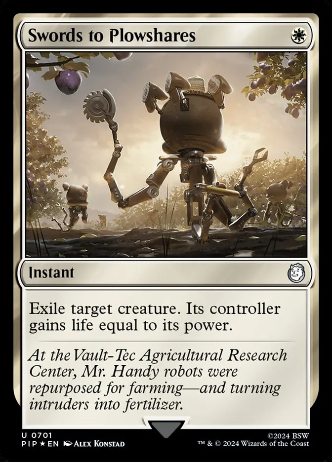 Swords to Plowshares kaufen - Fallout (701) bei TcG Love