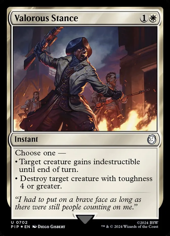 Valorous Stance kaufen - Fallout (702) bei TcG Love
