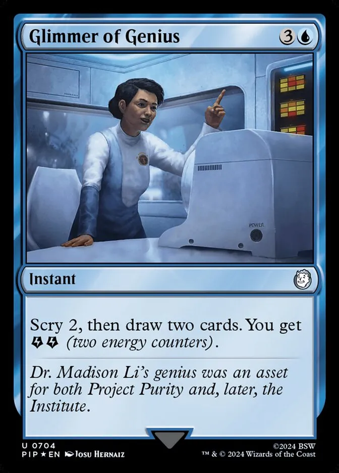 Glimmer of Genius kaufen - Fallout (704) bei TcG Love