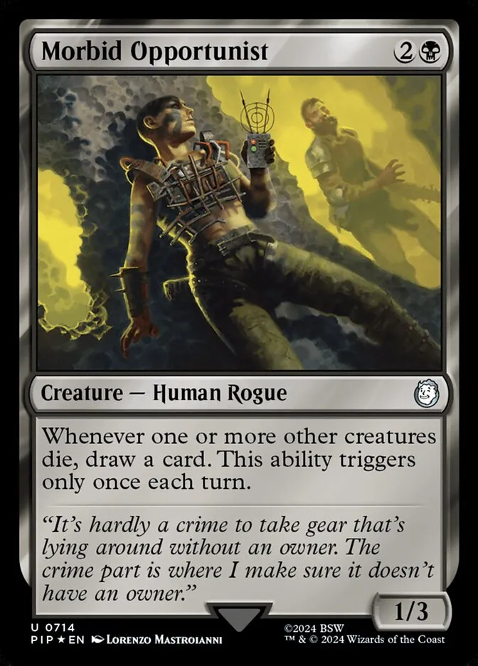 Morbid Opportunist kaufen - Fallout (714) bei TcG Love