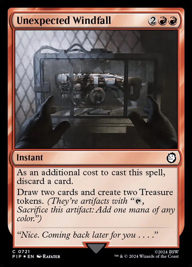 Unexpected Windfall kaufen - Fallout (721) bei TcG Love