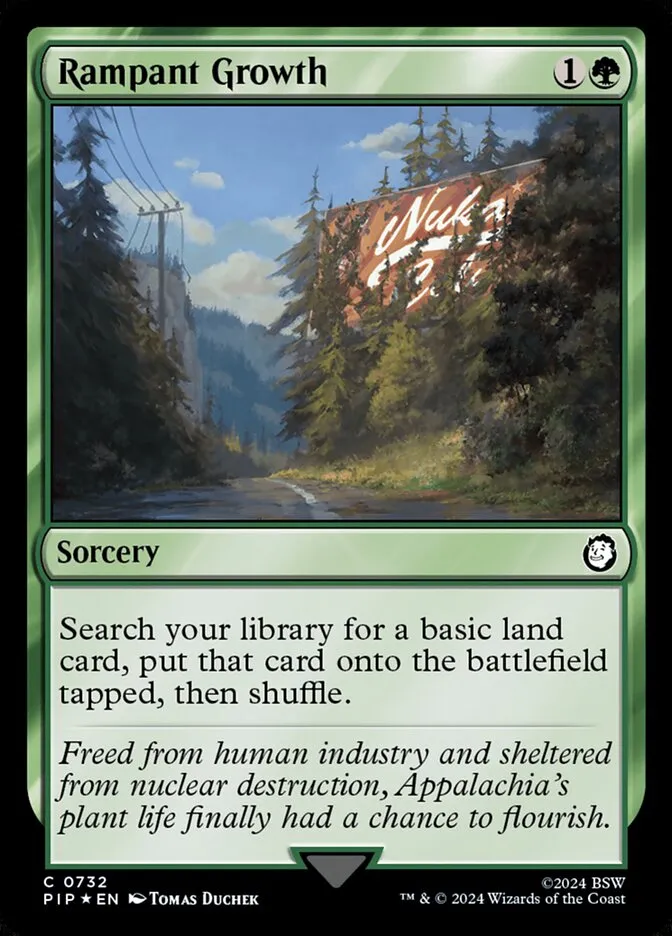 Rampant Growth kaufen - Fallout (732) bei TcG Love