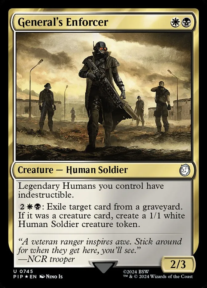 General's Enforcer kaufen - Fallout (745) bei TcG Love