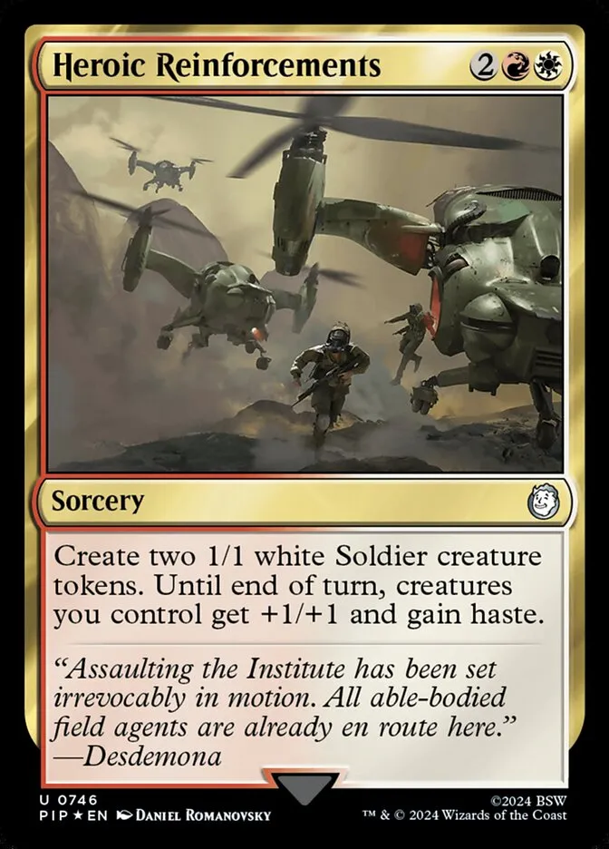 Heroic Reinforcements kaufen - Fallout (746) bei TcG Love