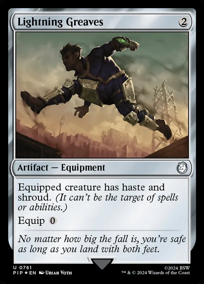 Lightning Greaves kaufen - Fallout (761) bei TcG Love