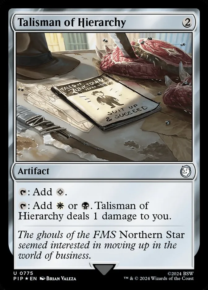 Talisman of Hierarchy kaufen - Fallout (775) bei TcG Love