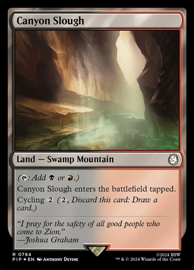 Canyon Slough kaufen - Fallout (784) bei TcG Love