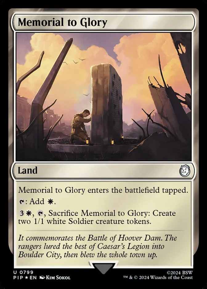 Memorial to Glory kaufen - Fallout (799) bei TcG Love
