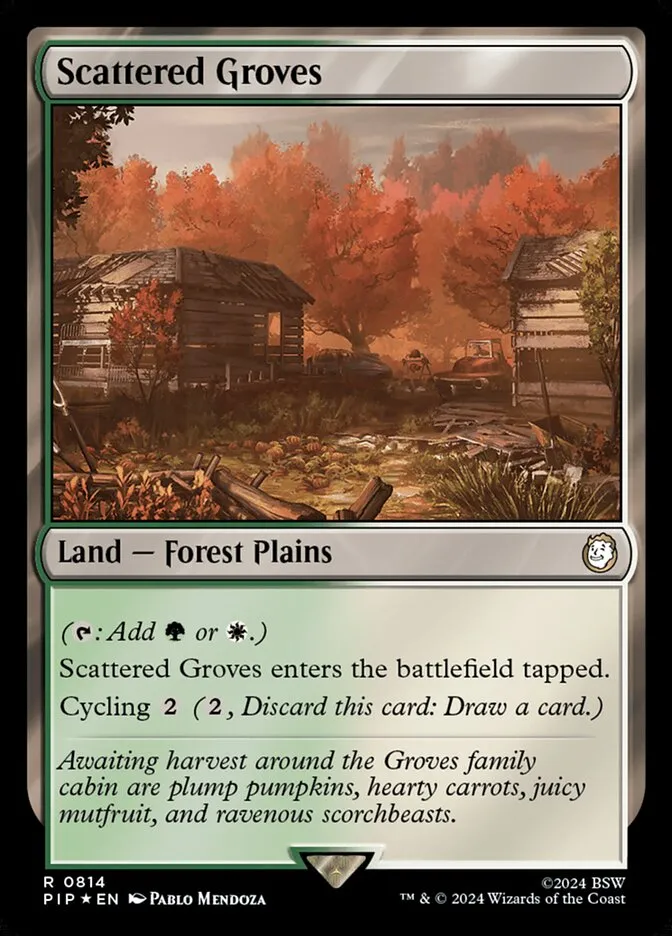Scattered Groves kaufen - Fallout (814) bei TcG Love