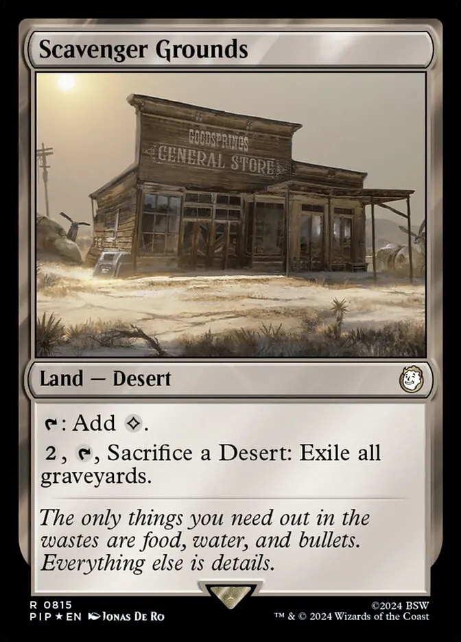 Scavenger Grounds kaufen - Fallout (815) bei TcG Love