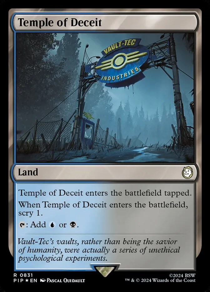 Temple of Deceit kaufen - Fallout (831) bei TcG Love