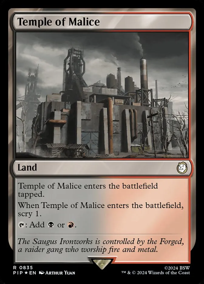 Temple of Malice kaufen - Fallout (835) bei TcG Love