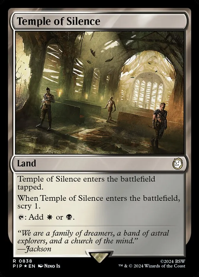 Temple of Silence kaufen - Fallout (838) bei TcG Love