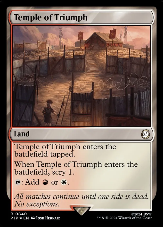 Temple of Triumph kaufen - Fallout (840) bei TcG Love