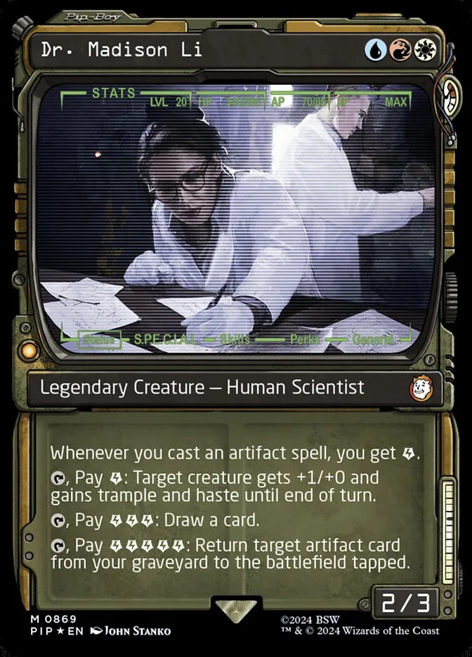 Dr. Madison Li kaufen - Fallout (869) bei TcG Love