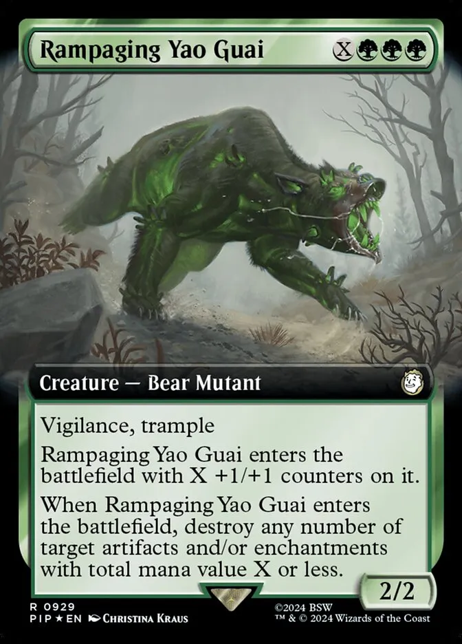 Rampaging Yao Guai kaufen - Fallout (929) bei TcG Love