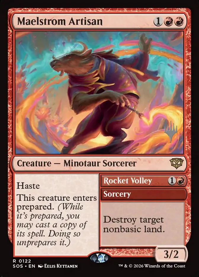 Maelstrom Artisan // Rocket Volley kaufen - Secrets of Strixhaven Promos bei TcG Love