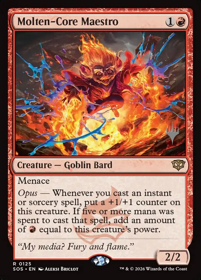 Molten-Core Maestro kaufen - Secrets of Strixhaven Promos bei TcG Love