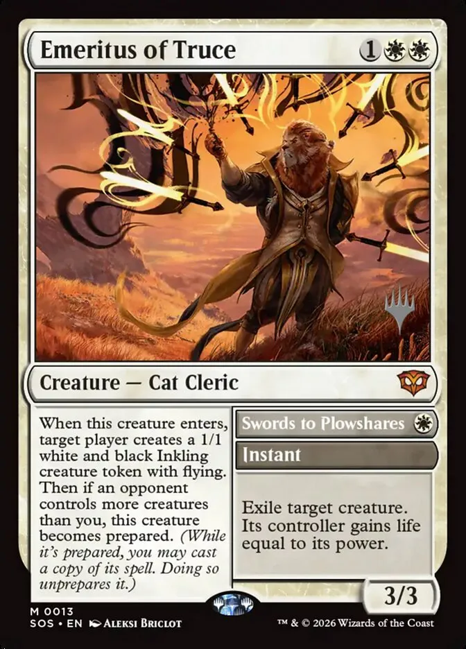Emeritus of Truce // Swords to Plowshares kaufen - Secrets of Strixhaven Promos bei TcG Love