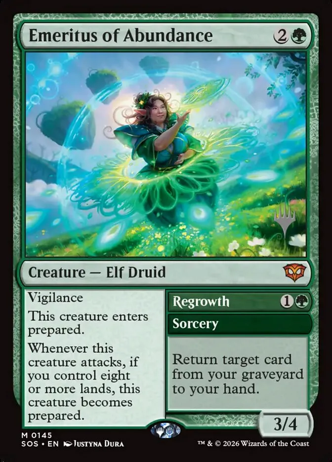 Emeritus of Abundance // Regrowth kaufen - Secrets of Strixhaven Promos bei TcG Love