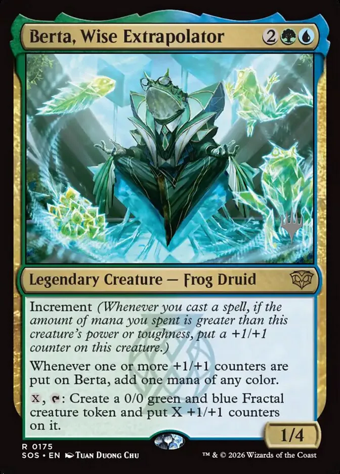 Berta, Wise Extrapolator kaufen - Secrets of Strixhaven Promos bei TcG Love