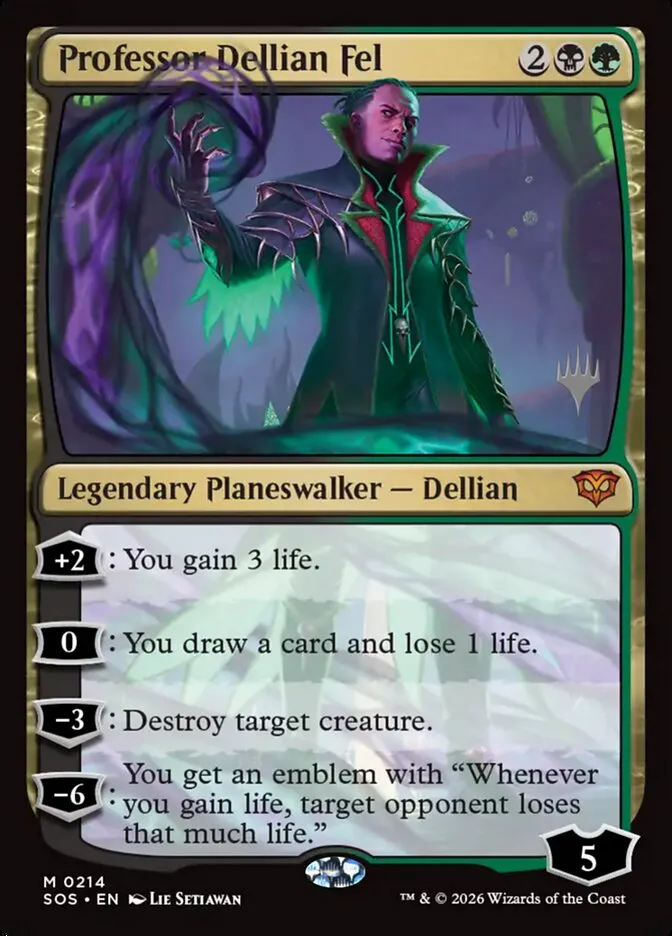 Professor Dellian Fel kaufen - Secrets of Strixhaven Promos bei TcG Love
