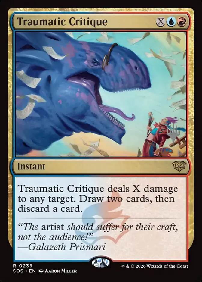 Traumatic Critique kaufen - Secrets of Strixhaven Promos bei TcG Love