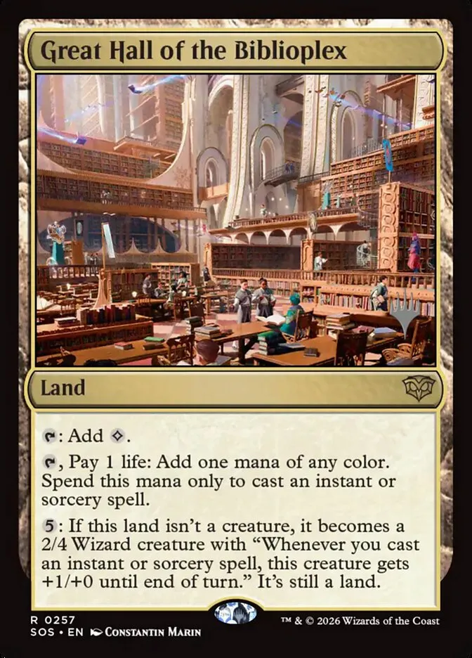 Great Hall of the Biblioplex kaufen - Secrets of Strixhaven Promos bei TcG Love