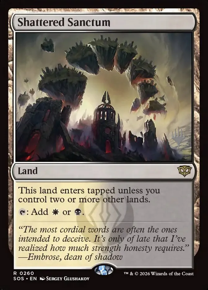 Shattered Sanctum kaufen - Secrets of Strixhaven Promos bei TcG Love