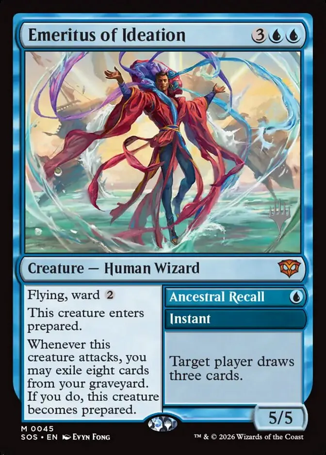 Emeritus of Ideation // Ancestral Recall kaufen - Secrets of Strixhaven Promos bei TcG Love