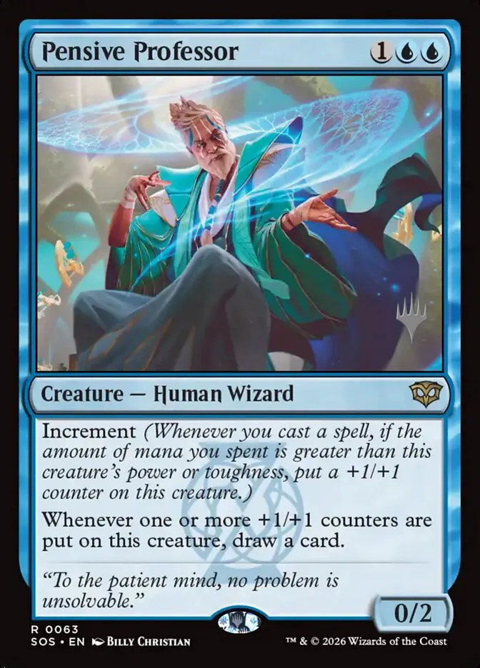 Pensive Professor kaufen - Secrets of Strixhaven Promos bei TcG Love
