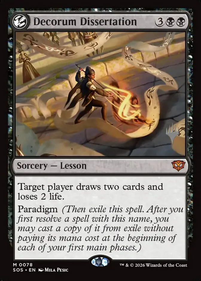 Decorum Dissertation kaufen - Secrets of Strixhaven Promos bei TcG Love