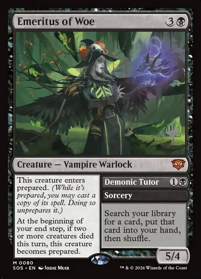 Emeritus of Woe // Demonic Tutor kaufen - Secrets of Strixhaven Promos bei TcG Love