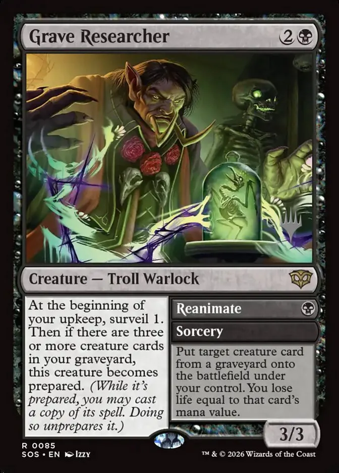 Grave Researcher // Reanimate kaufen - Secrets of Strixhaven Promos bei TcG Love