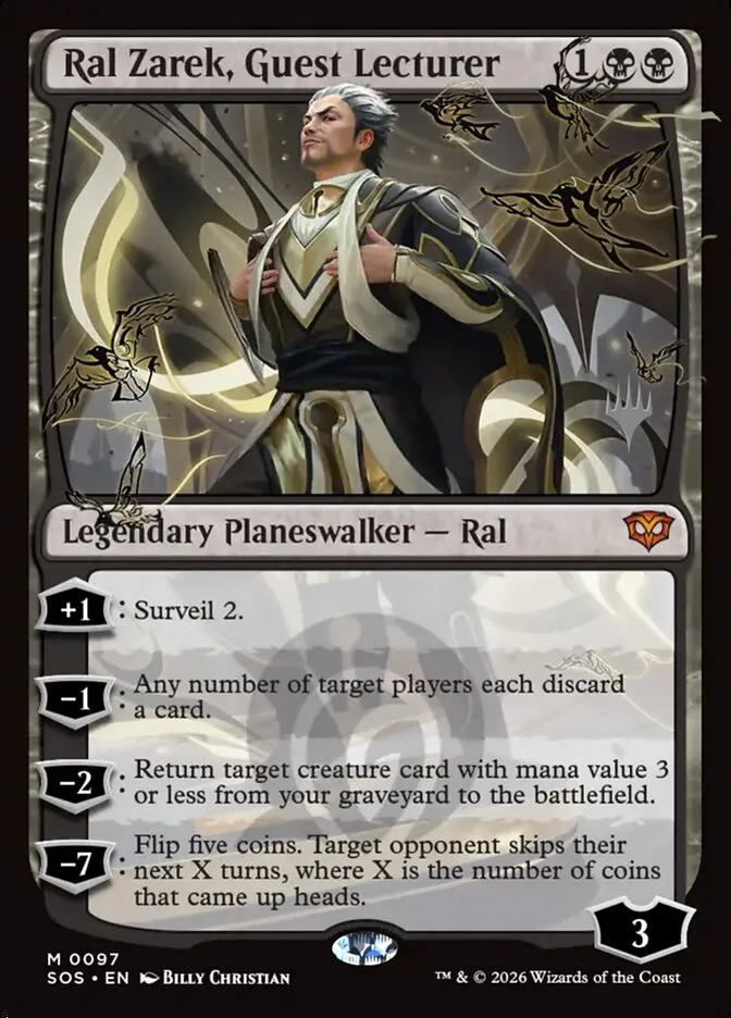Ral Zarek, Guest Lecturer kaufen - Secrets of Strixhaven Promos bei TcG Love