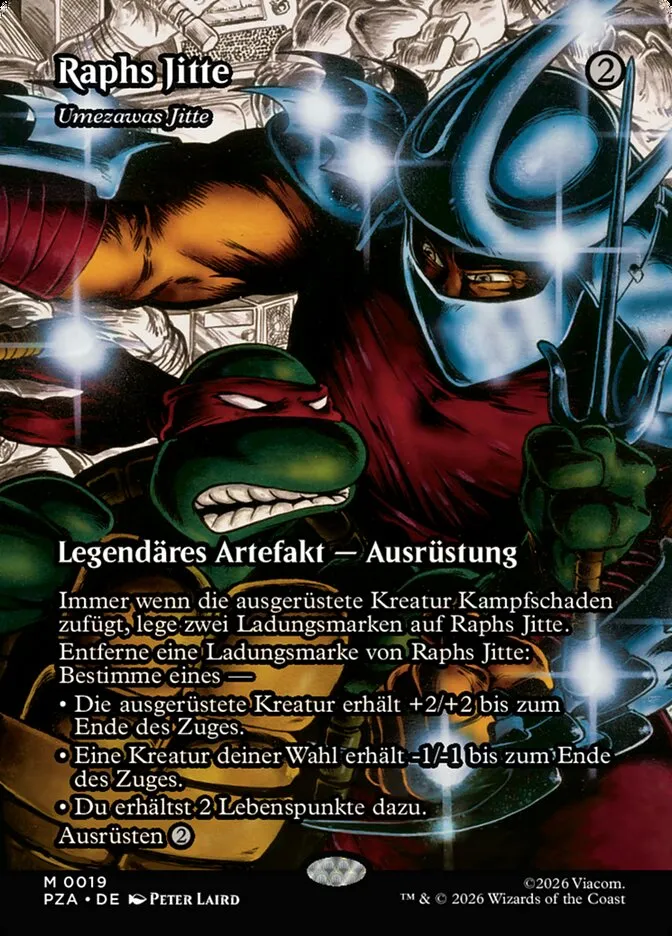 Umezawas Jitte kaufen - Teenage Mutant Ninja Turtles Source Material bei TcG Love