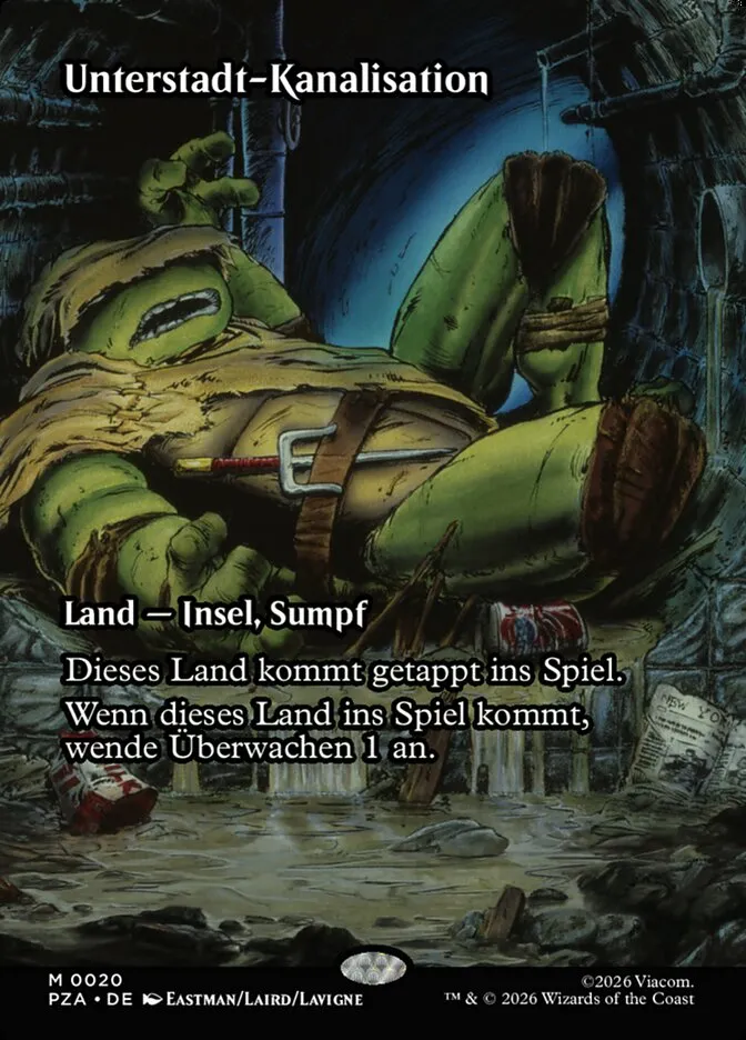 Unterstadt-Kanalisation kaufen - Teenage Mutant Ninja Turtles Source Material bei TcG Love