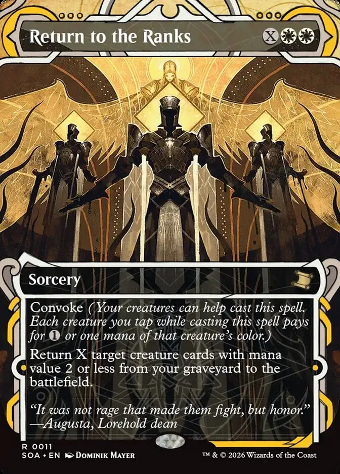 Return to the Ranks kaufen - Secrets of Strixhaven Mystical Archive bei TcG Love
