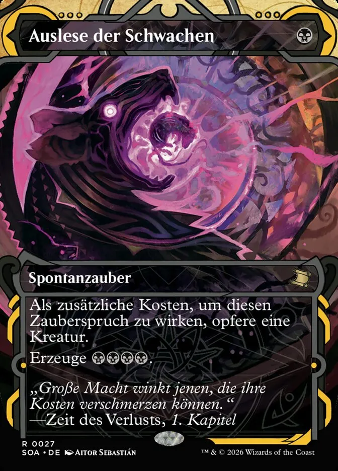 Auslese der Schwachen kaufen - Secrets of Strixhaven Mystical Archive bei TcG Love