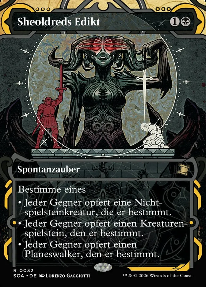 Sheoldreds Edikt kaufen - Secrets of Strixhaven Mystical Archive bei TcG Love