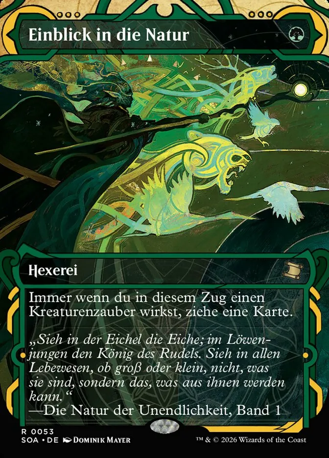 Einblick in die Natur kaufen - Secrets of Strixhaven Mystical Archive bei TcG Love