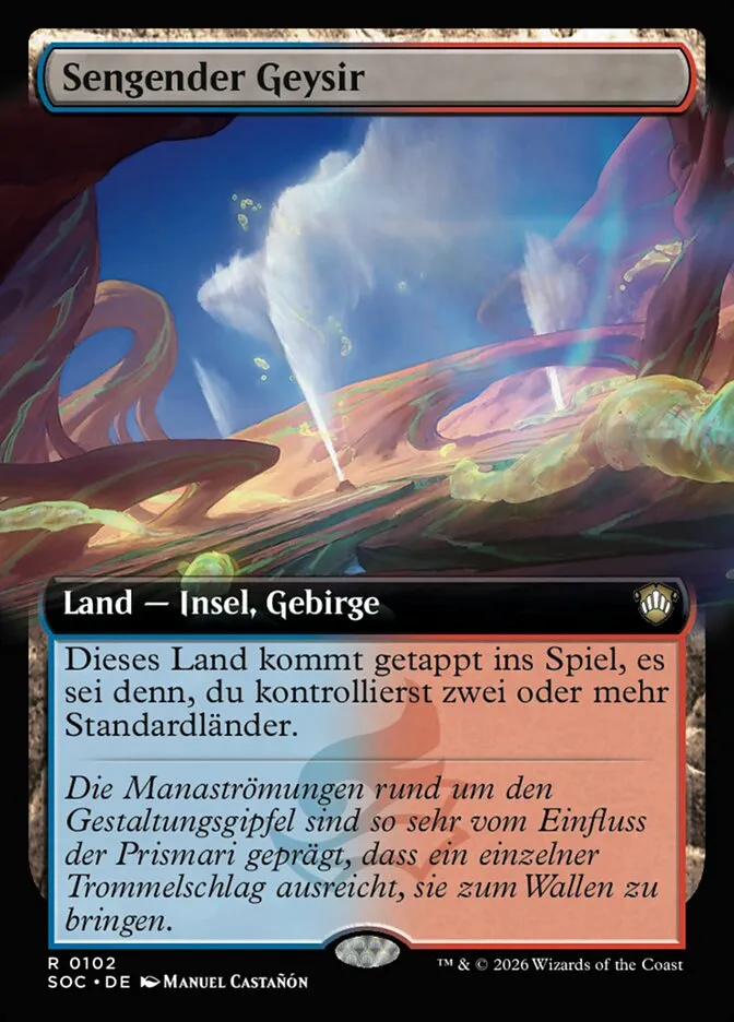 Sengender Geysir kaufen - Secrets of Strixhaven Commander bei TcG Love