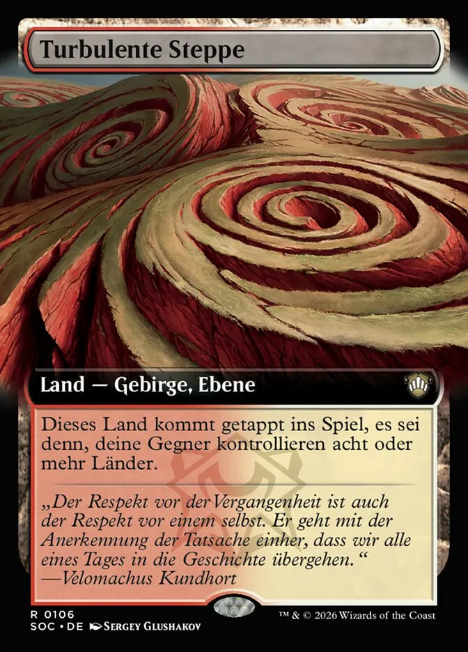 Turbulente Steppe kaufen - Secrets of Strixhaven Commander bei TcG Love