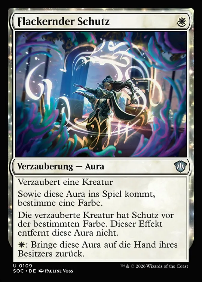 Flackernder Schutz kaufen - Secrets of Strixhaven Commander bei TcG Love